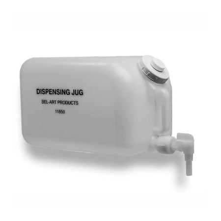 Bel-Art Bel-Art Dispensing Jug 118500000, HDPE, 20 Liters, 9-7/8in Sq. x 15inH, 1/PK 11850-0000